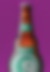 A close-up of a pregnant dry9 bottle