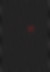 A sea of little hearts on a very dark background with one little red heart in the middle.